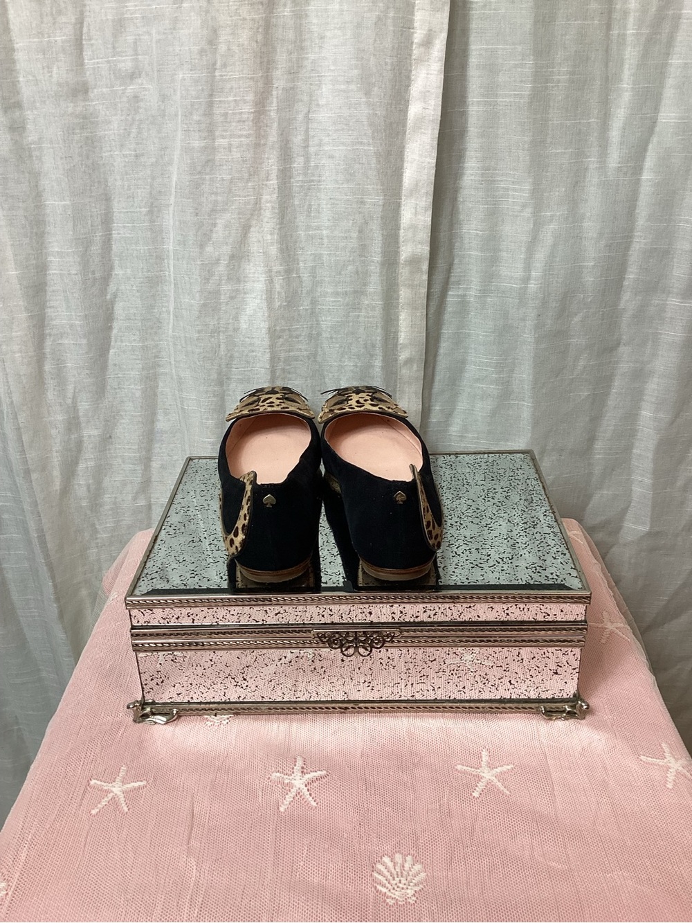 Kate Spade Norman Leopard Calf Hair Flats; Size: 7.5 - Picture 5 of 7